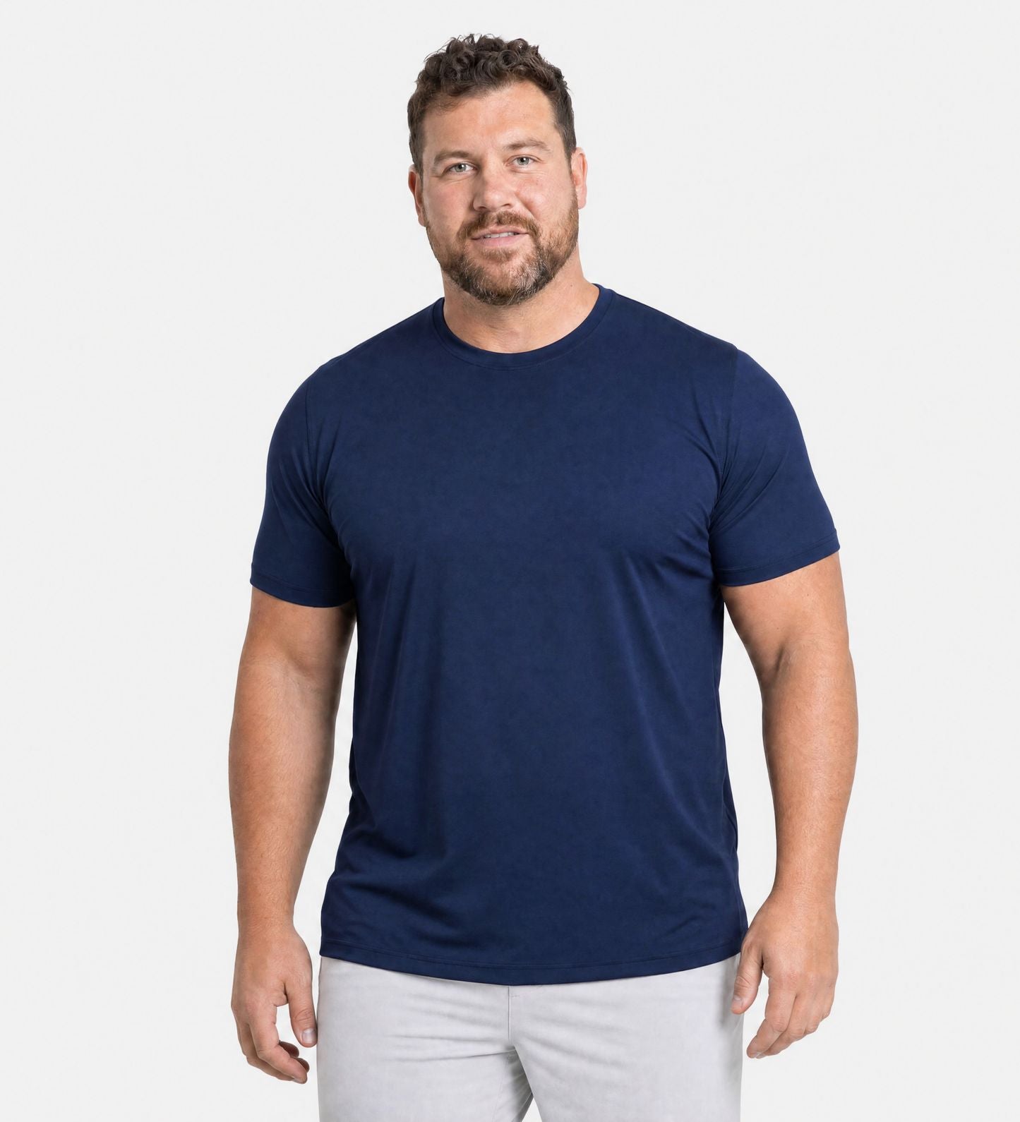 Camiseta esencial de bambú – Pack de 4, suave y transpirable