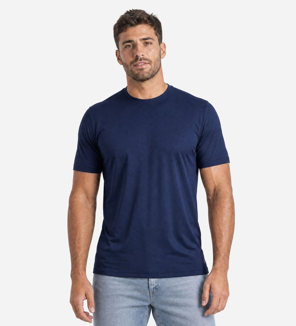 Camiseta esencial de bambú – Pack de 4, suave y transpirable