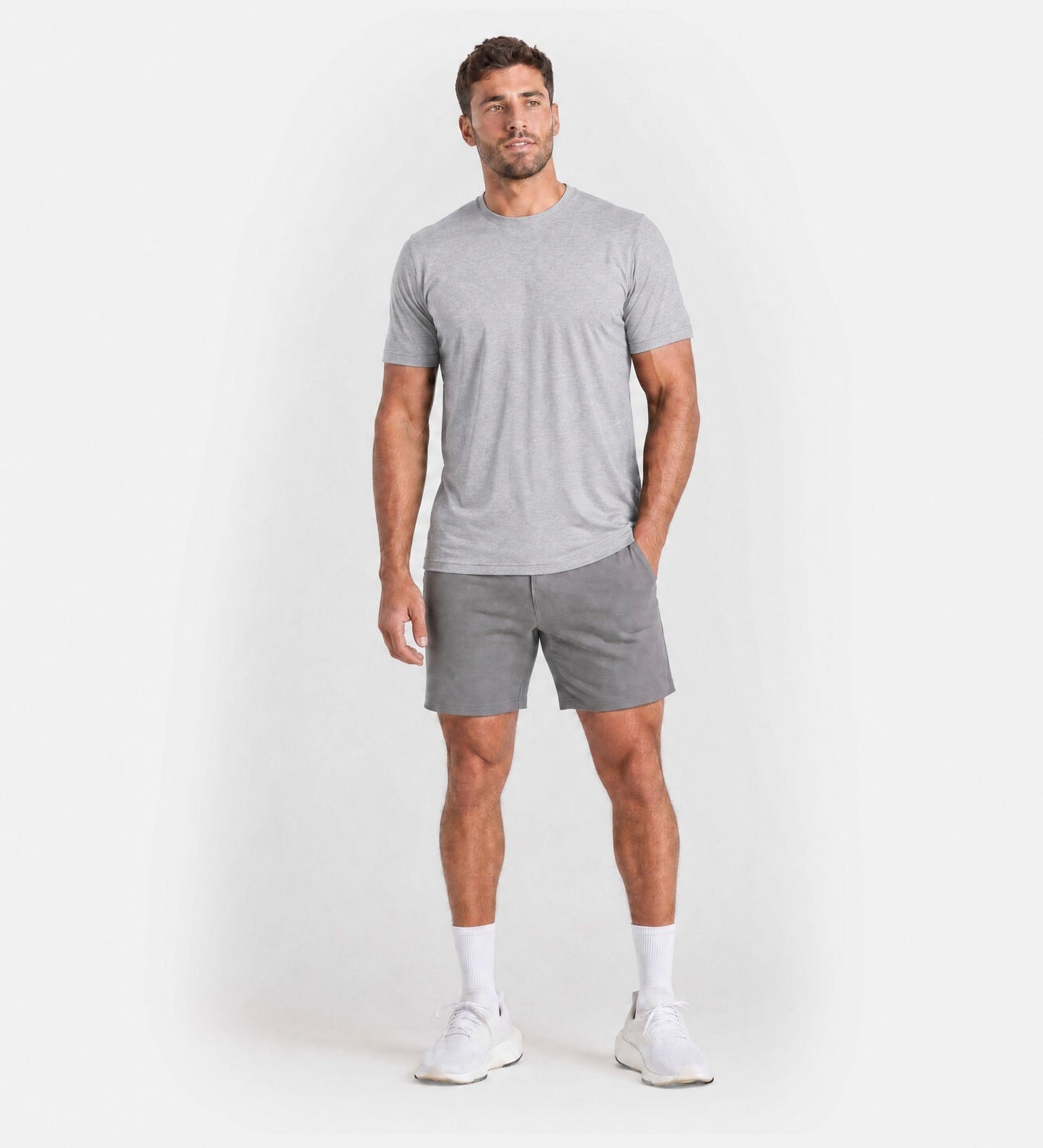 Camiseta esencial de bambú – Pack de 4, suave y transpirable