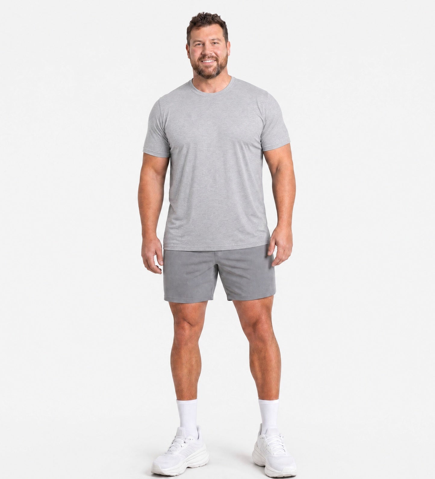 Camiseta esencial de bambú – Pack de 4, suave y transpirable