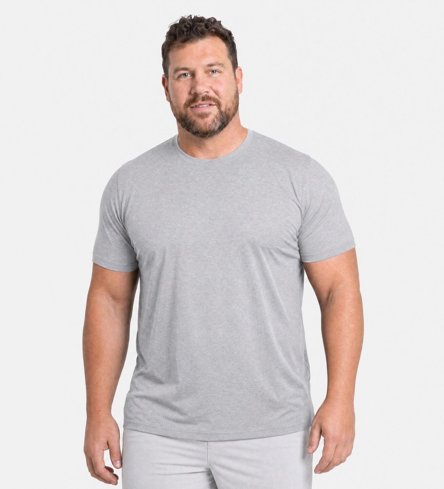 Camiseta esencial de bambú – Pack de 4, suave y transpirable
