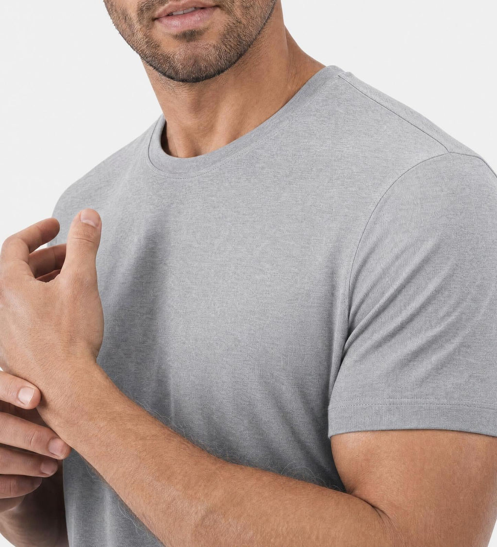Camiseta clásica de bambú en pack de 6 – comodidad suave y transpirable