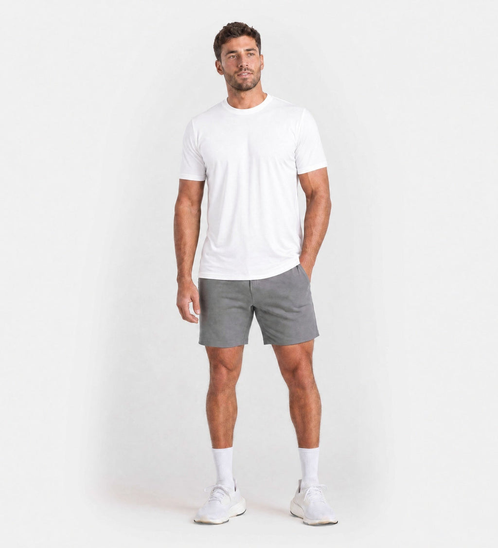 Camisetas de bambú negras y blancas ultrasuaves – pack de 6