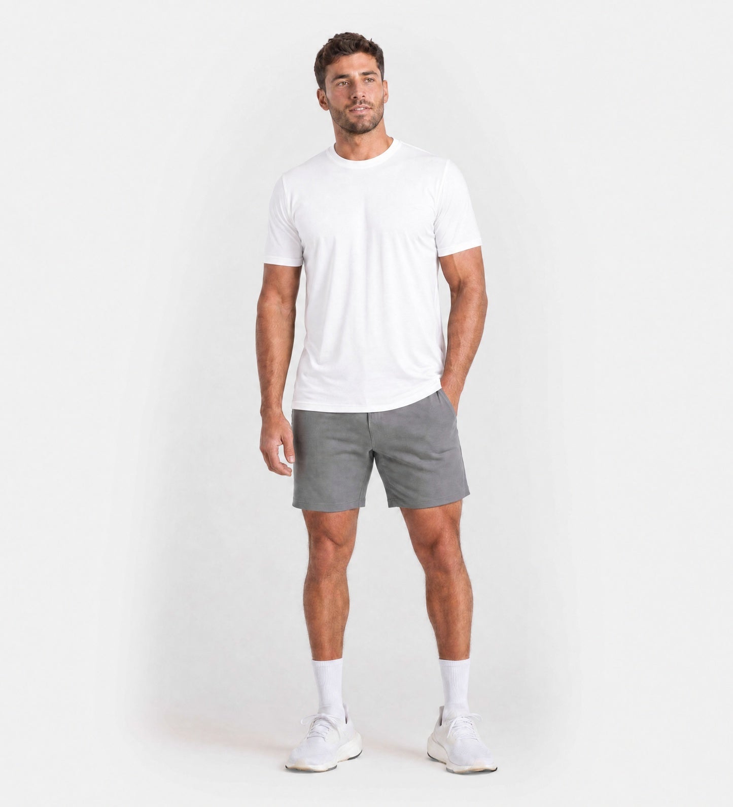 Camiseta esencial de bambú – Pack de 4, suave y transpirable
