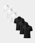 Pack de seis en blanco y negro