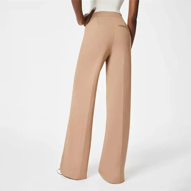 ¡Descuento del 53%! Pantalón muy elástico con cierre de botón, de pierna ancha – favorece la figura, 3 longitudes, súper cómodo 🏃‍♀️👖✨